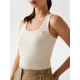 Guess Γυναικεία αμάνικη μπλούζα Colette Rib Tank